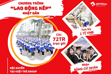 Chương trình lao động kép Nhật Bản: Tích lũy 1 tỉ + trở thành cử nhân sau 3 năm